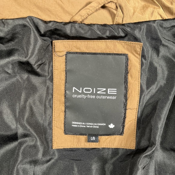 Noize Baltimore Short Length Puffer Men L Cruelty Free Outerwear Sustainable - Picture 3 of 15
